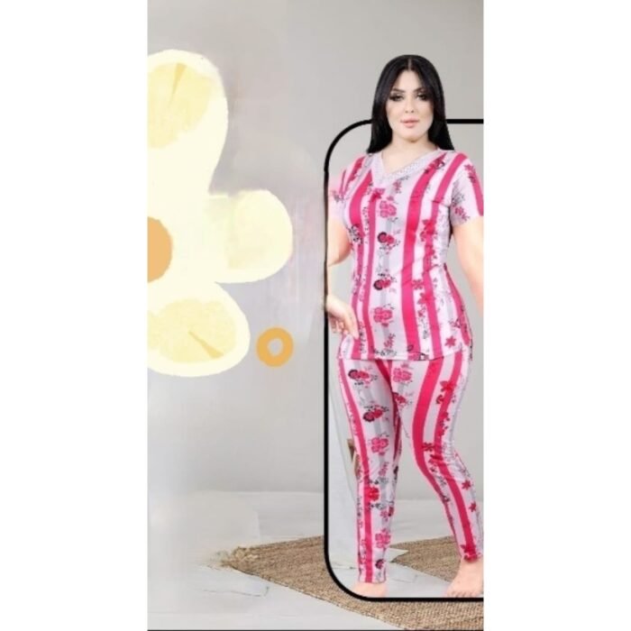 بيجاما حريمي قطعتين فري سايز