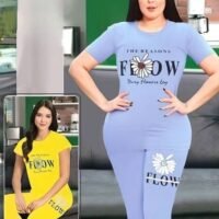 بيجاما حريمي قطعتين فري سايز
