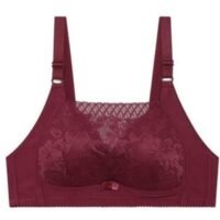 2 s44 p 165 برا ببطانة خفيفه - دانتيل ستاره - بدون اسلاك