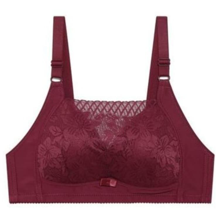 2 s44 p 165 برا ببطانة خفيفه - دانتيل ستاره - بدون اسلاك