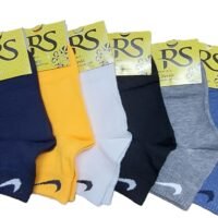 مجموعة شرابات للكاحل للرجال بتصميم عصري مريح للقدمين خفيف علي القدم ،3 أزواج