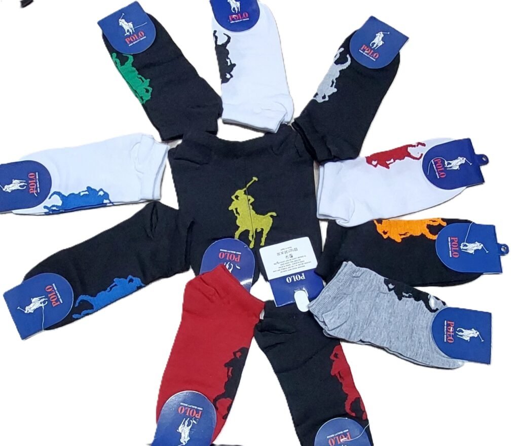 مجموعة شرابات للكاحل للرجال بتصميم عصري مريح للقدمين خفيف علي القدم ،3 أزواج