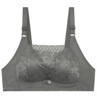 2s 38 برا ببطانة خفيفه - دانتيل ستاره - بدون اسلاك