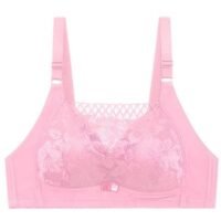 2s40 برا ببطانة خفيفه - دانتيل ستاره - بدون اسلاك