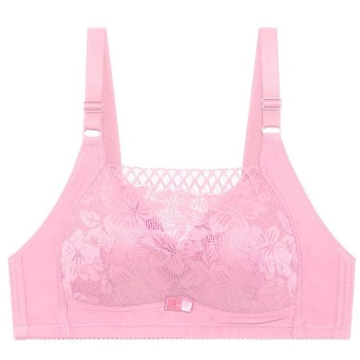 2s40 برا ببطانة خفيفه - دانتيل ستاره - بدون اسلاك