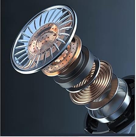 سماعات بلوتوث لاسلكية M10 ، سماعات اذن ستيريو تي دبليو اس مقاومة للماء بدرجة IPX7 مع ميكروفون مدمج، سماعات لاسلكية رياضية، اسود