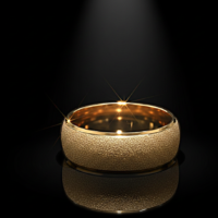 Gemini_Generated_Image_1pniay1pniay1pni (1) دبلة ذهبية عريضة بلمعة كاملة – فخامة في أبسط صورها