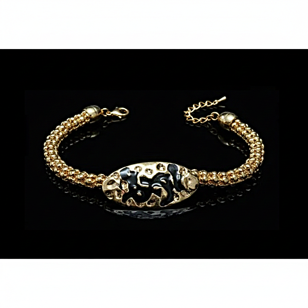 سوار ذهبي، تحفة فنية تجسد الأناقة و الرقي