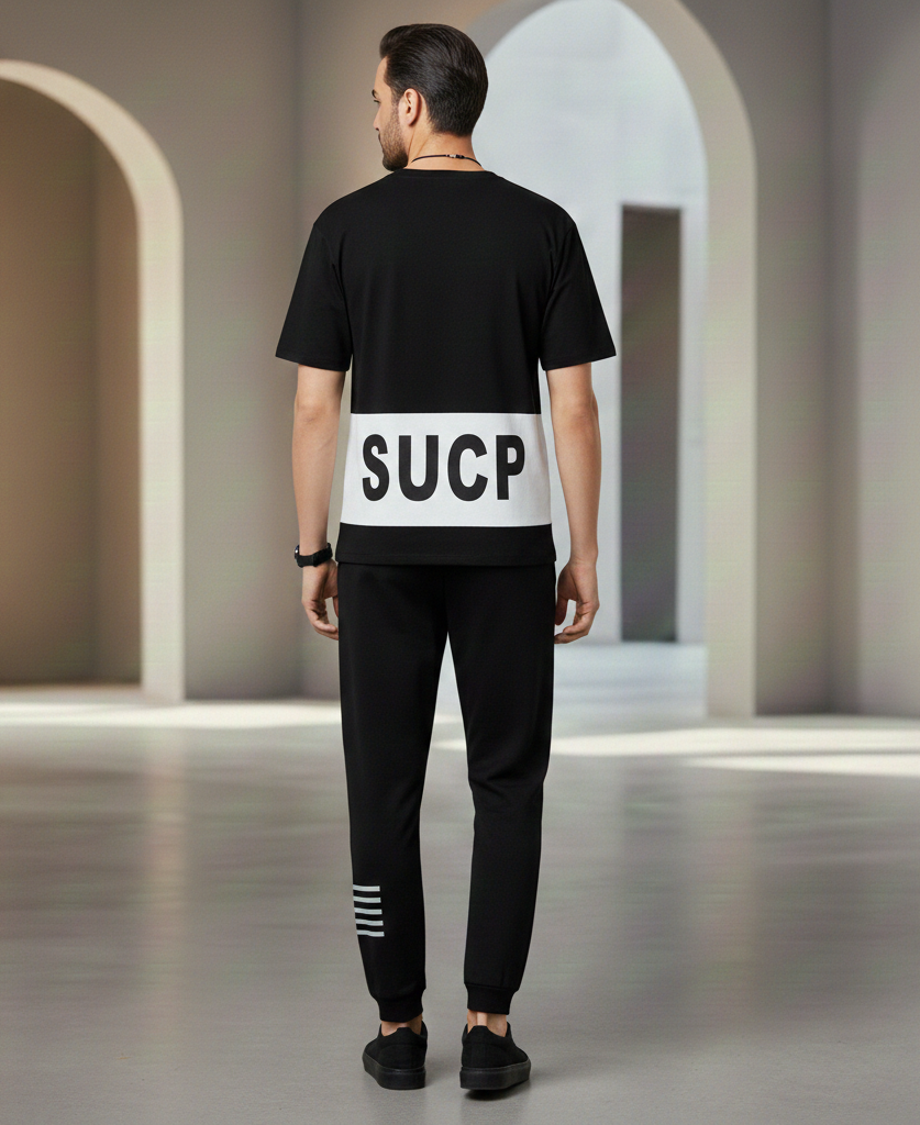 ترنج صيفي كاجوال لون أسود خامات معروفة بنعومتها ومتانتها ومظهرها العصري