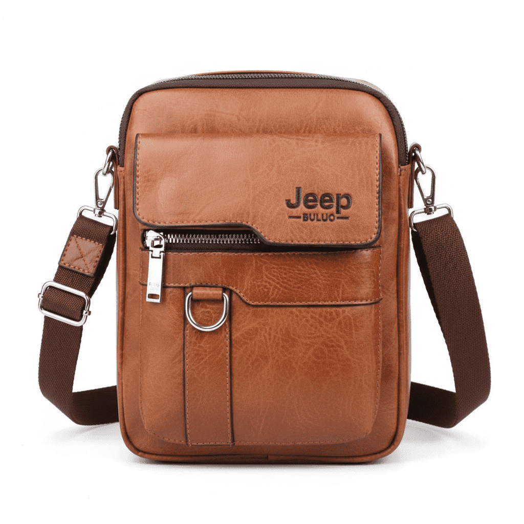 Gemini_Generated_Image_5gbmtz5gbmtz5gbm شنطة كتف للرجال - لون بيج أو لون بني