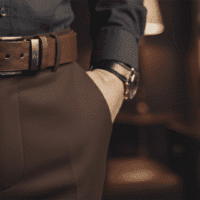 Gemini_Generated_Image_6c5rkt6c5rkt6c5r حزام رجالي جلد طبيعي 100% حزام رجالي كلاسيك لون بني