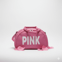 Gemini_Generated_Image_6u5dhx6u5dhx6u5d شنطة رياضية لصالة الألعاب الرياضية للنساء، مقاومة للماء، سفر لعطلة نهاية الأسبوع، للسباحة، كرة السلة، الشاطئ، التدريبات. (فوشيا)، نسيج نايلون مقاوم للماء