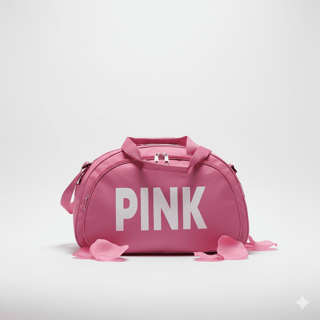 Gemini_Generated_Image_6u5dhx6u5dhx6u5d شنطة رياضية لصالة الألعاب الرياضية للنساء، مقاومة للماء، سفر لعطلة نهاية الأسبوع، للسباحة، كرة السلة، الشاطئ، التدريبات. (فوشيا)، نسيج نايلون مقاوم للماء