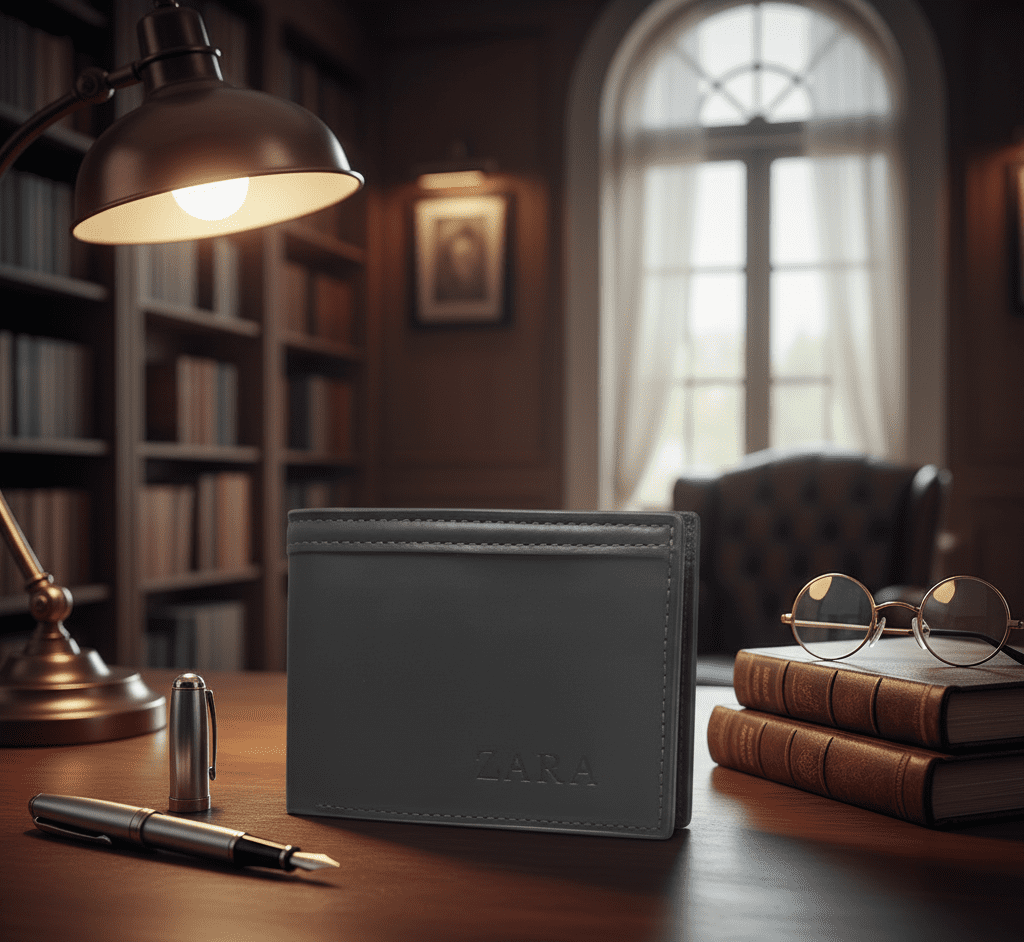 Gemini_Generated_Image_7bpznc7bpznc7bpz (1) محفظة رجالية فاخرة - تصميم أنيق ورفيع - مثالية للرجل العصري لون بني داكن