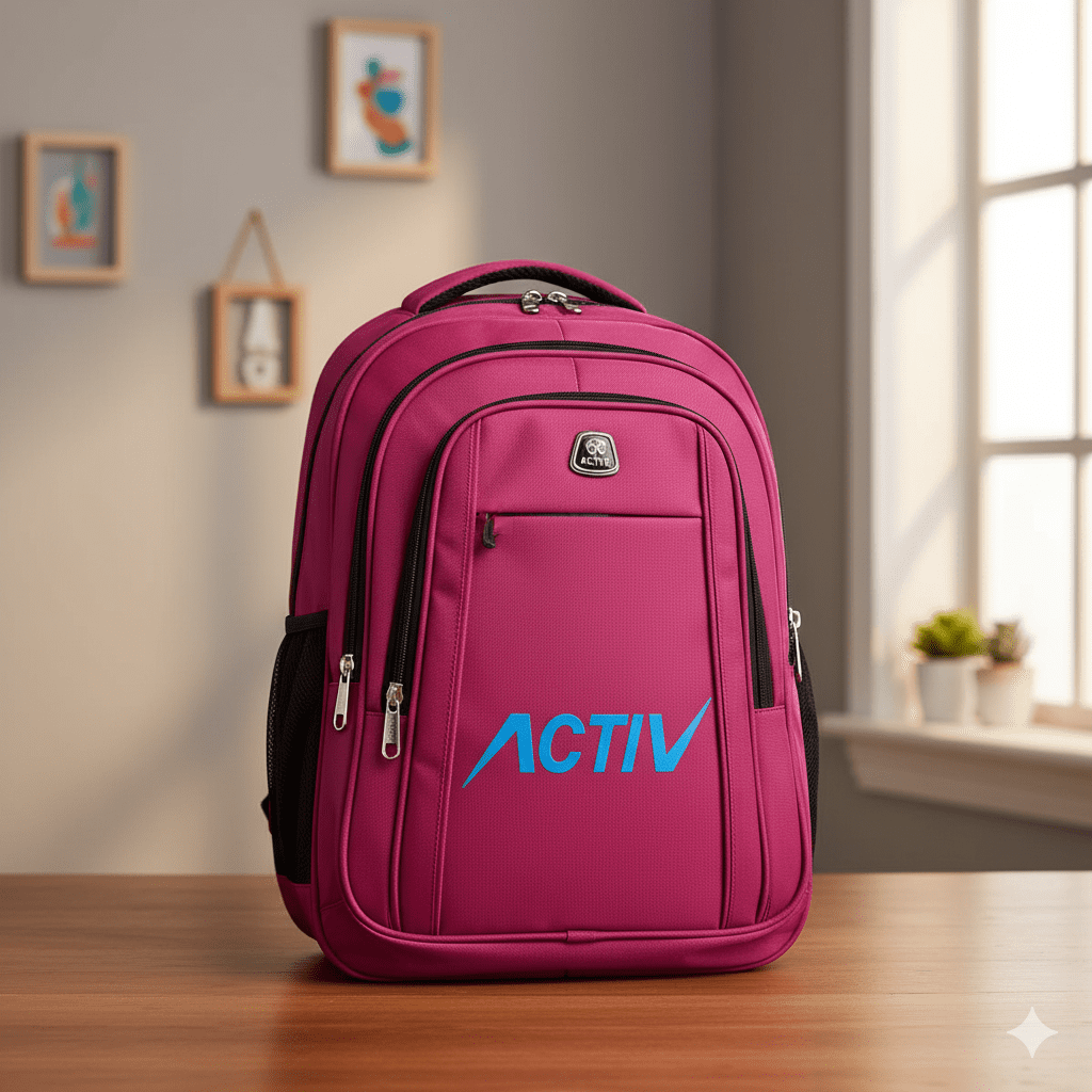 شنطة لاب توب فوشيا مصنوعة من خامات قوية ومتينة، تتضمن أشكال وألوان مميزة تناسب الجنسين