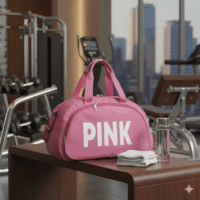 Gemini_Generated_Image_blz623blz623blz6 (1) شنطة رياضية لصالة الألعاب الرياضية للنساء، مقاومة للماء، سفر لعطلة نهاية الأسبوع، للسباحة، كرة السلة، الشاطئ، التدريبات. (فوشيا)، نسيج نايلون مقاوم للماء