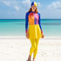 Gemini_Generated_Image_bs0ww9bs0ww9bs0w مايوه 4 قطع جيمبسوت + جيب + تربونة + شال