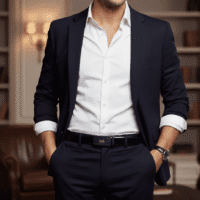 Gemini_Generated_Image_c5fd41c5fd41c5fd حزام كلاسيك أنيق منسوج بتصميم طويل للرجال من سوبك