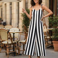 Gemini_Generated_Image_dy51x4dy51x4dy51 سالوبت حمالات أبيض مقلم أسود فري سايز تلبيس حتى 90 ك