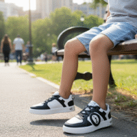 Gemini_Generated_Image_f3j6umf3j6umf3j6 كوتشي بناتي خامات عاليه الجودة يجمع بين الشياكة العصرية والجودة الفائقة