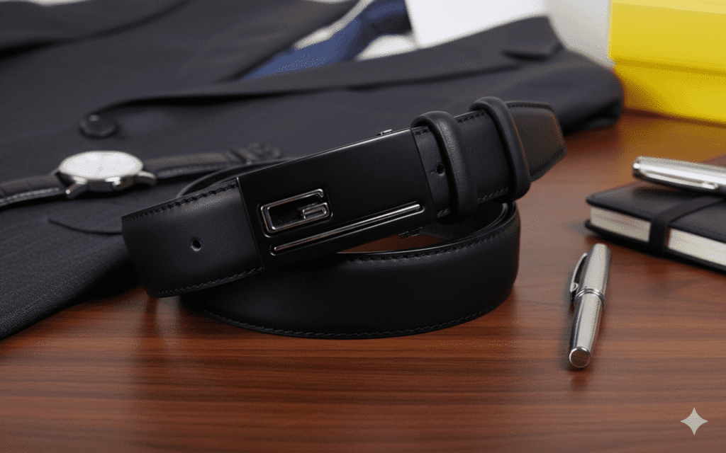 حزام كلاسيك أنيق منسوج بتصميم طويل للرجال من سوبك