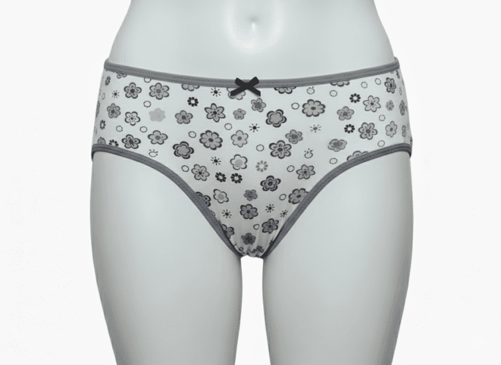 Gemini_Generated_Image_ia4f8gia4f8gia4f عرض 3 بانتي حريمي 100% قطن مصمم للراحة والأناقة اليومية، ويتميز بنقشته الناعمة والمبهجة.