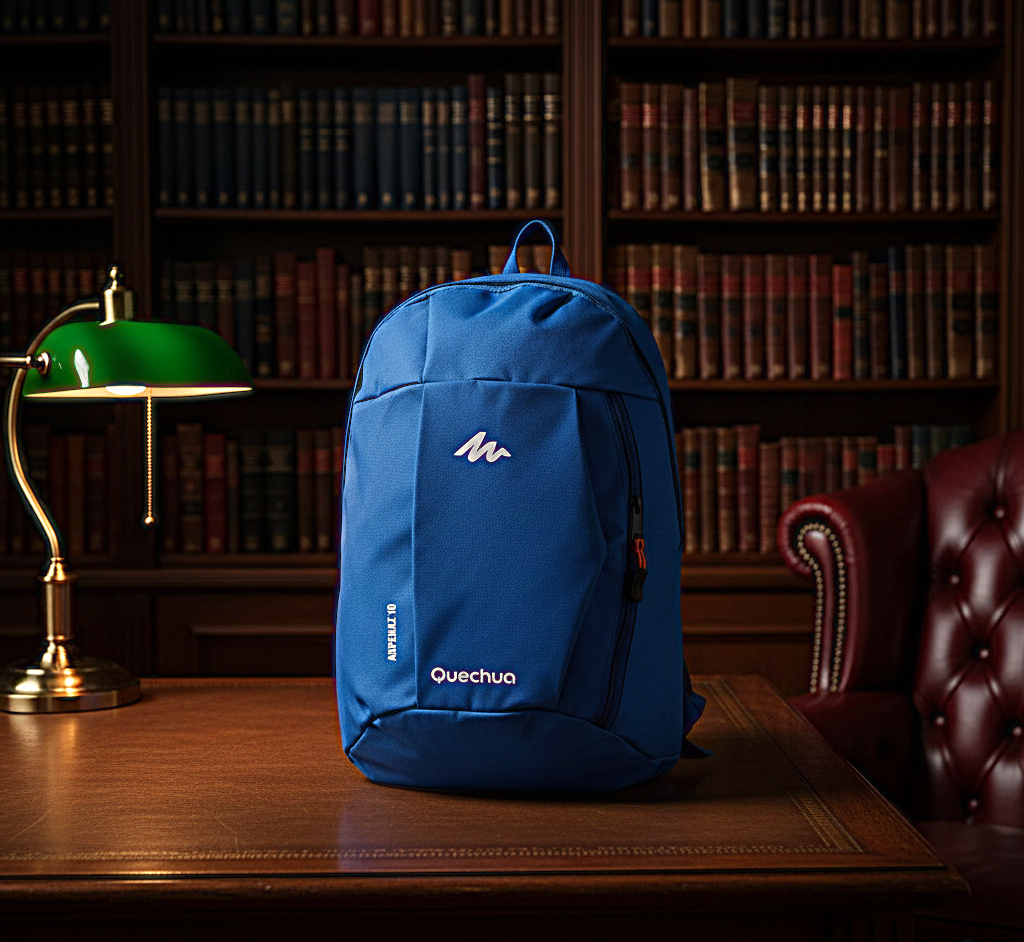 شنطة ظهر للتنزه بشعار امامي للجنسين