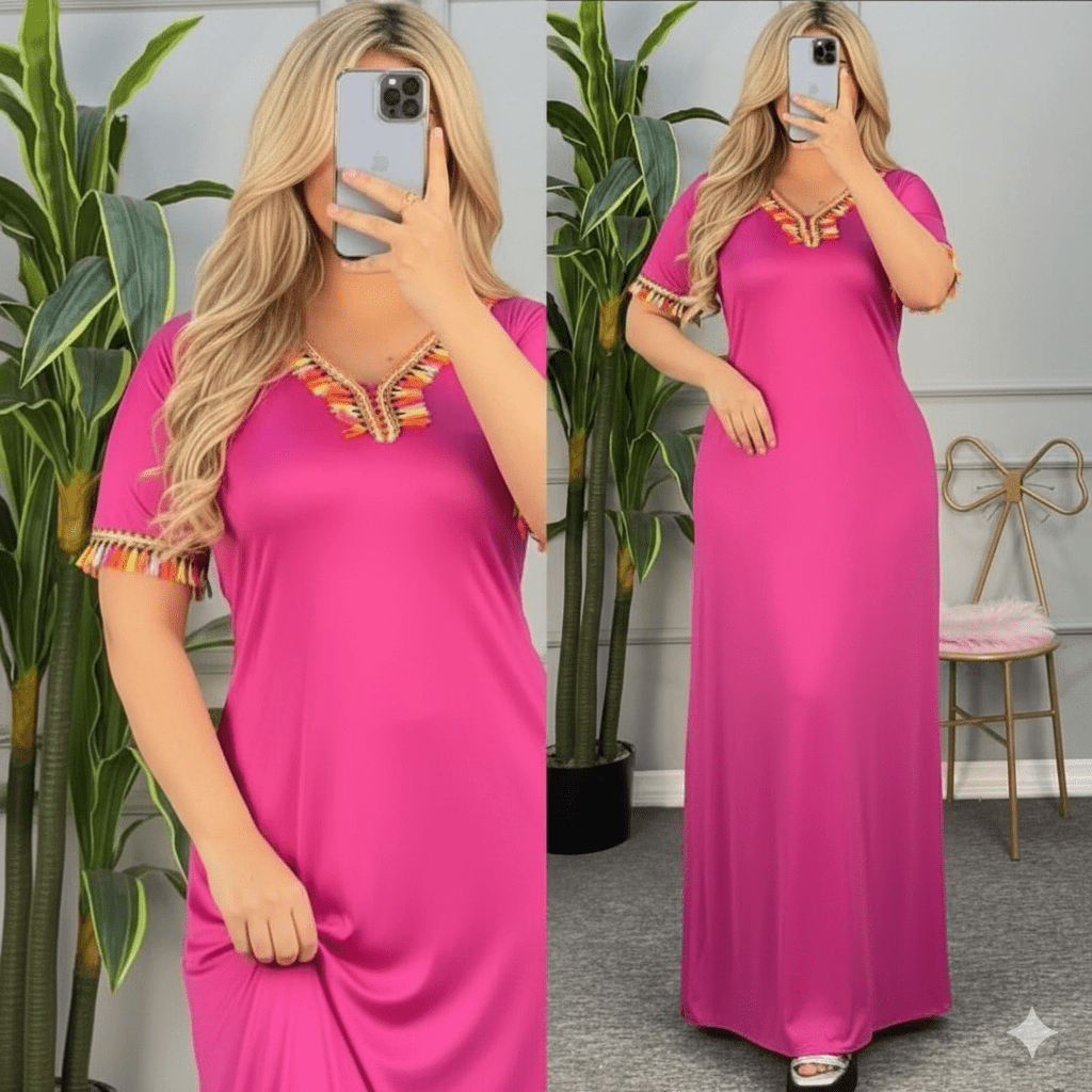 جلابية حريمي صيفي ناعمة ومريحة