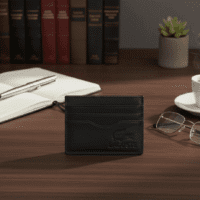 محفظة قصيرة من الجلد الناعم للرجال لحمل بطاقات الائتمان، محفظة بـ 6 فتحات للبطاقات، محفظة بسيطة