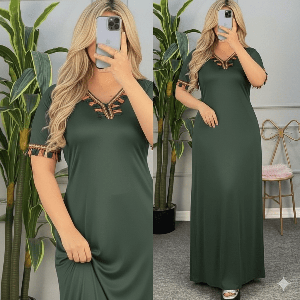 جلابية حريمي صيفي ناعمة ومريحة