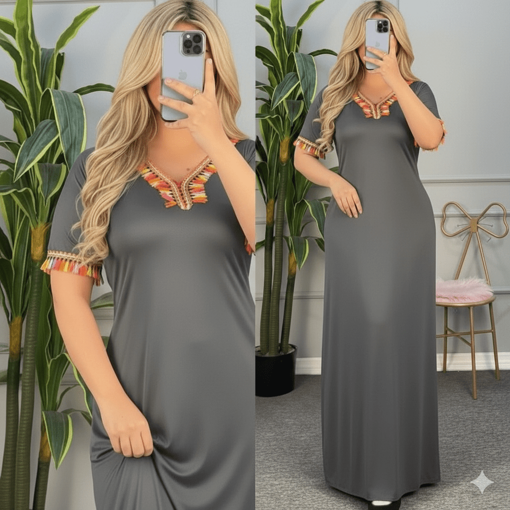 جلابية حريمي صيفي ناعمة ومريحة