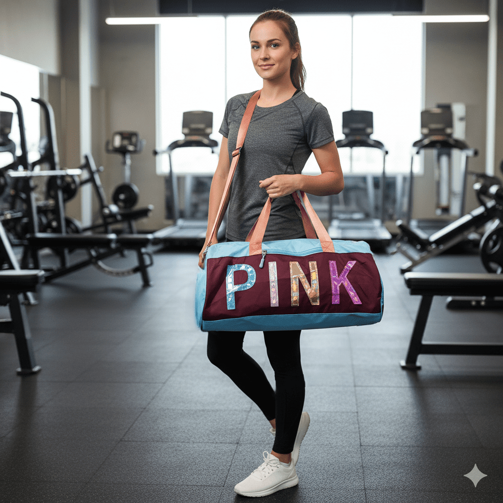 الحقيبة الرياضية أو حقيبة السفر القصيرة (Duffle Bag) تتميز بتصميم شبابي ومرح، وهي مناسبة للاستخدام في النادي الرياضي، للرحلات القصيرة، أو كحقيبة يد كبيرة.