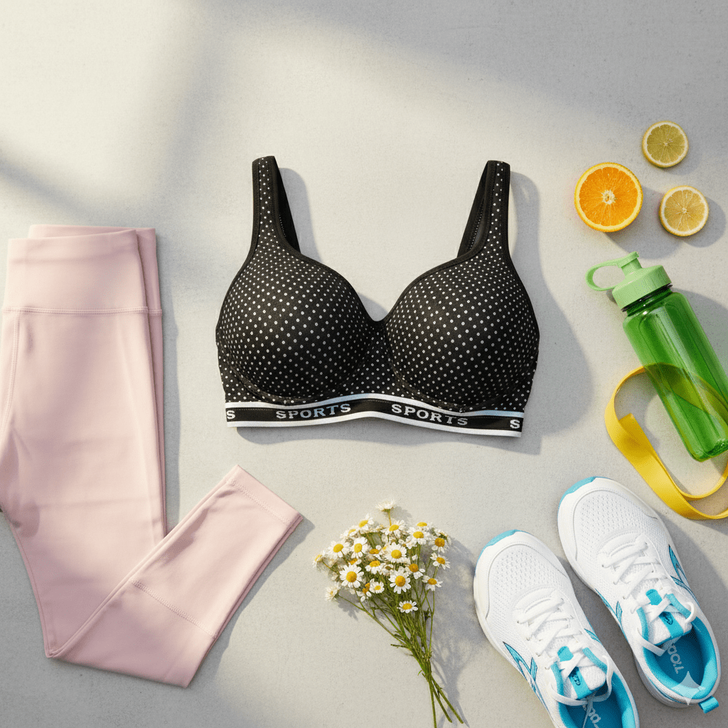 Gemini_Generated_Image_srowlosrowlosrow حمالة صدر سوفت رياضية حريمي منقطة بلون- ناعمة بدون سلك من سوبك للنساء قطن خالٍ من الأسلاك