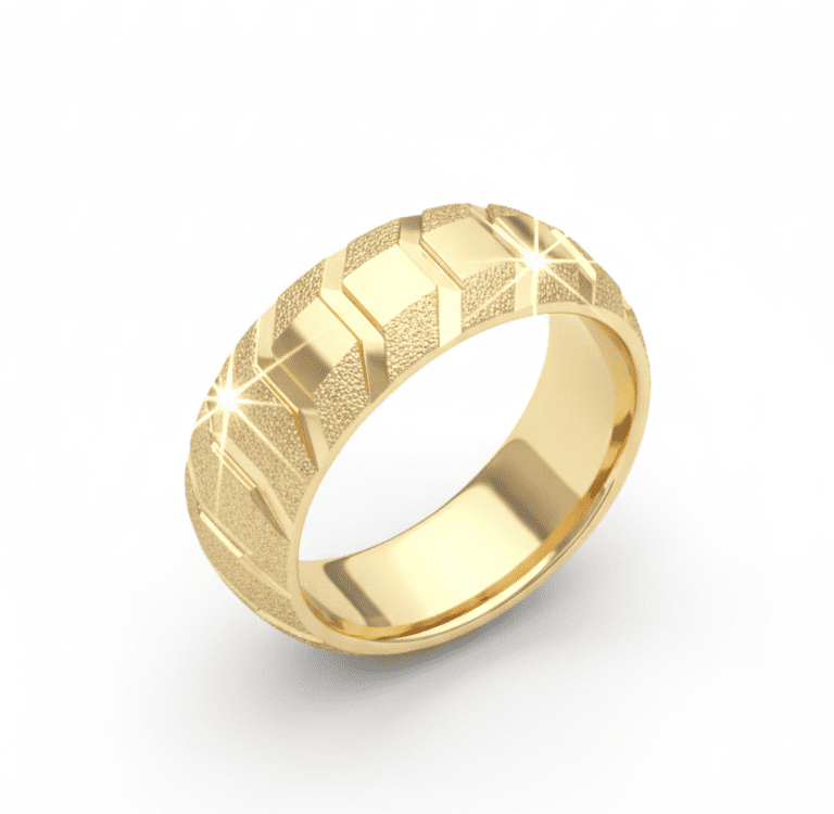 Gemini_Generated_Image_xobeevxobeevxobe دبلة ذهبية بتفاصيل لامعة متعرجة – تصميم ملفت وبريق استثنائي