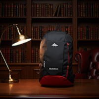 شنطة ظهر للتنزه بشعار امامي للجنسين