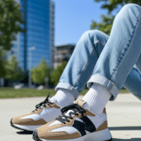 Gemini_Generated_Image_ybts3cybts3cybts حذاء رياضي كاجوال للتمارين الرياضية للرجال للجري والمشي