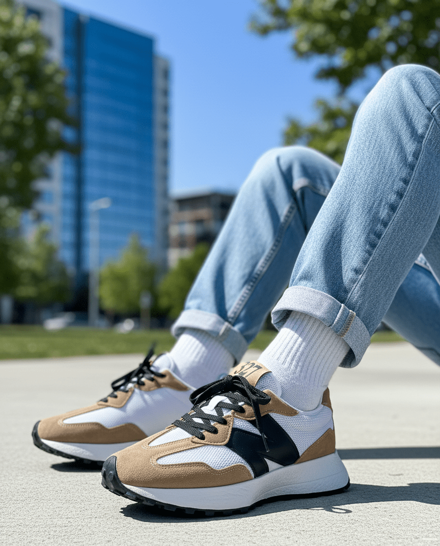 Gemini_Generated_Image_ybts3cybts3cybts حذاء رياضي كاجوال للتمارين الرياضية للرجال للجري والمشي