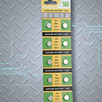 بطارية قلوية ايه جي 3، 392a، cx41، lr41w ، 1.55 فولت،