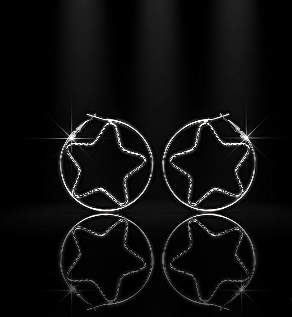 Gemini_Generated_Image_zhbgvazhbgvazhbg حلقان دائرية أنيقة تجمع بين النمط الفني الحديث والراحة اليومية