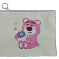 حقيبة أقلام شفافة أنيقة - تنظيم أغراض السفر - مقلمة شفافه بسعه كبيره - حافظة اقلام رصاص بناتي شكل عشوائي 4 قطع