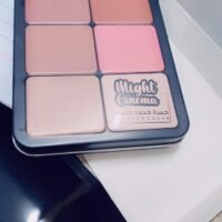 باليت بلشر وكونتور 2×1 كريمي وبودرة - 12 لون مكون من 6 ألوان بودرة خدود و6 ألوان حمرة خدود كريمي قابلة للمزج ومضادة للماء بثبات طويل الأمد على الوجه