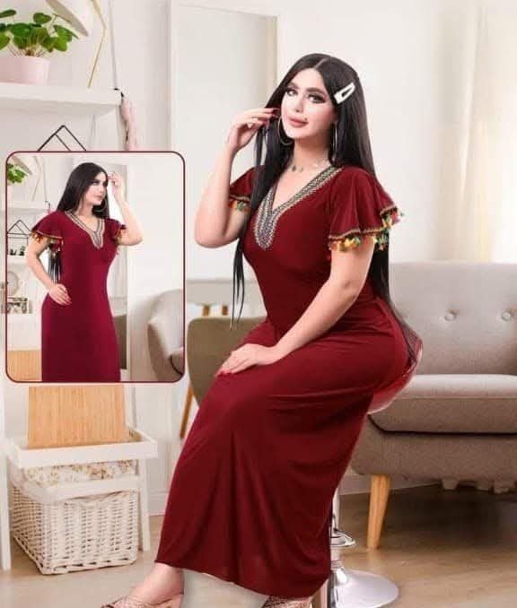 جلابية حريمي صيفي ناعمة ومريحة