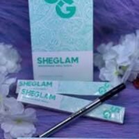 قلم تحديد عيون ناعم مقاوم للماء من شيجلام اسود اللون