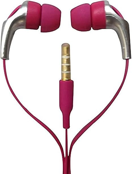 511Zwvun0TL._AC_SX466_ سماعات أذن سلكية ستيريو مزودة بميكروفون - وردي
