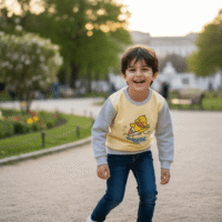 Gemini_Generated_Image_2uflmr2uflmr2ufl سويت شيرت للاولاد مزيج من الدفء والأناقة لطفلك! 🐥☂️