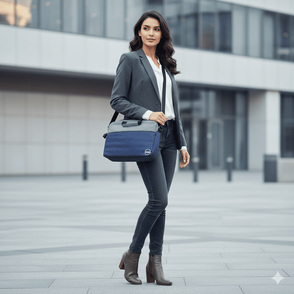 حقيبة كاجوال للبالغين من الجنسين لاب توب  لاجهزة مقاس 15.6 بوصة