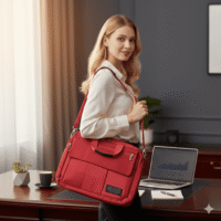 حقيبة كاجوال للبالغين من الجنسين لاب توب لاجهزة مقاس 15.6 بوصة ، حافظة صدفية طاردة للماء