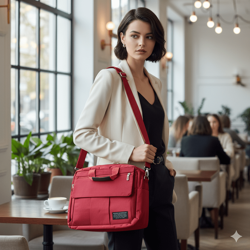 حقيبة كاجوال للبالغين من الجنسين لاب توب لاجهزة مقاس 15.6 بوصة ، حافظة صدفية طاردة للماء