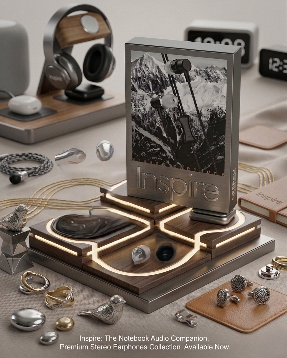 سماعات joyroom Inspire Stereo Earphones  هي الخيار الأمثل لك!