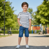 Gemini_Generated_Image_d7qt9td7qt9td7qt تيشيرت عصري بخطوط أنيقة، يجمع بين الأناقة والراحة ياقة دائرية كم قصير